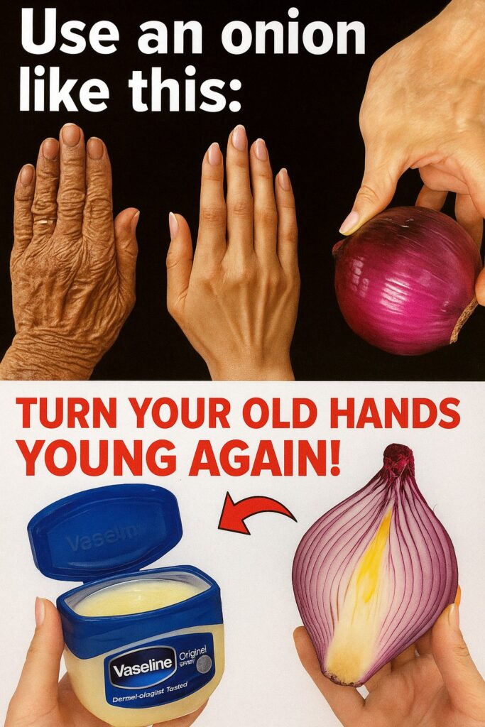 Japanese Onion Trick Help Smooth Skin and Wrinkle-Free
